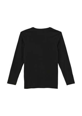 s.Oliver Shirt in Schwarz