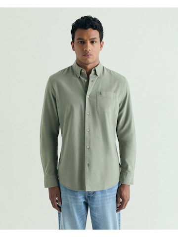 Coupe regular Chemise ' ' Scalpers en vert : devant