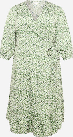 Robe 'LIVIA' ONLY Carmakoma en vert : devant