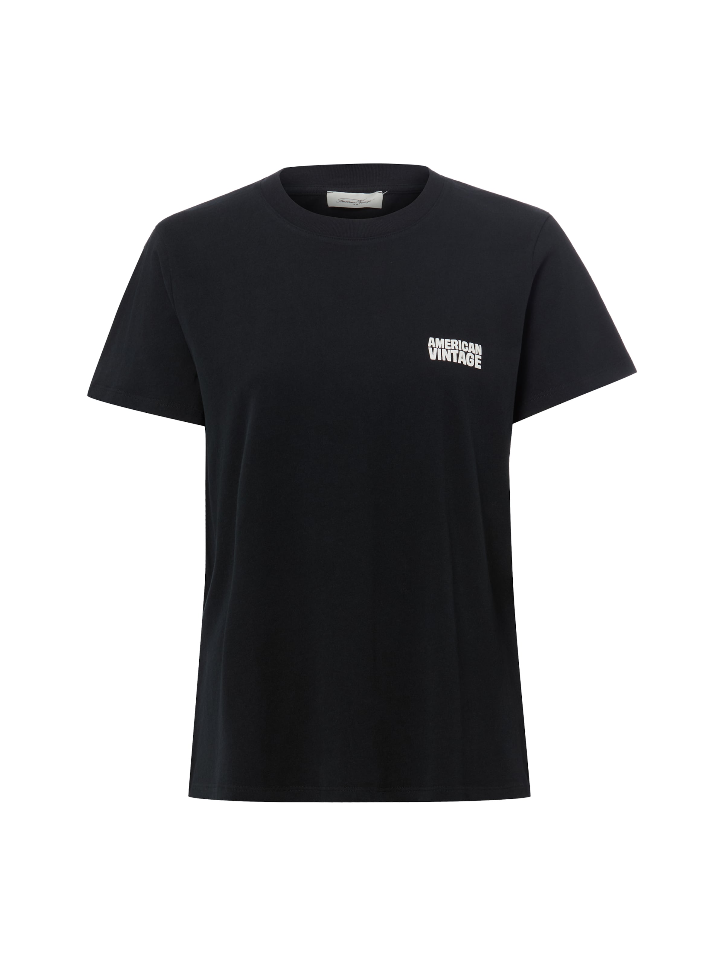 AMERICAN VINTAGE T-Shirt 'Ykobow' in Schwarz: Vorderseite