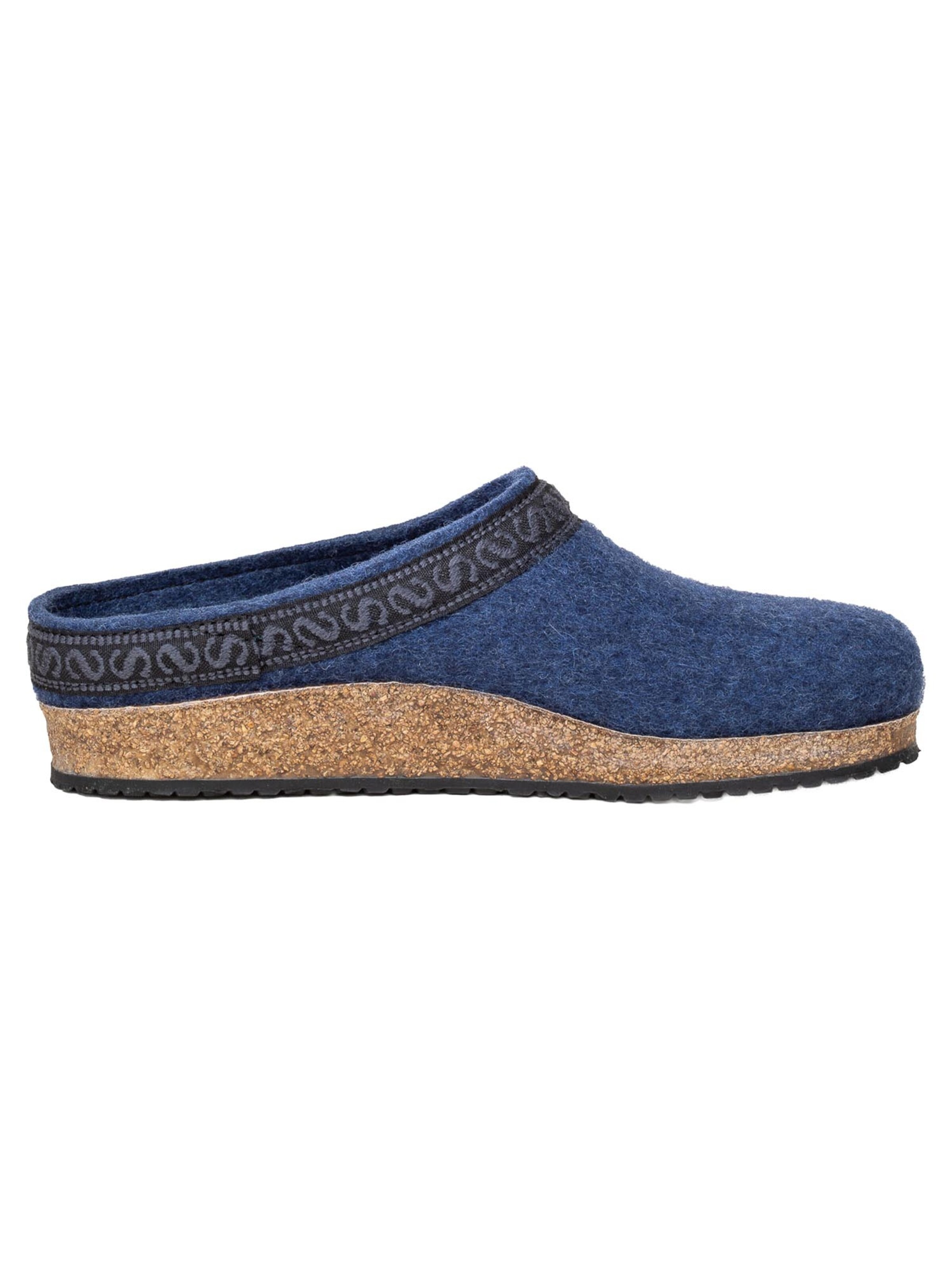 Stegmann Clogs 'Filz'‌‌‌‌‌‌‌‌‌‌ in Blau