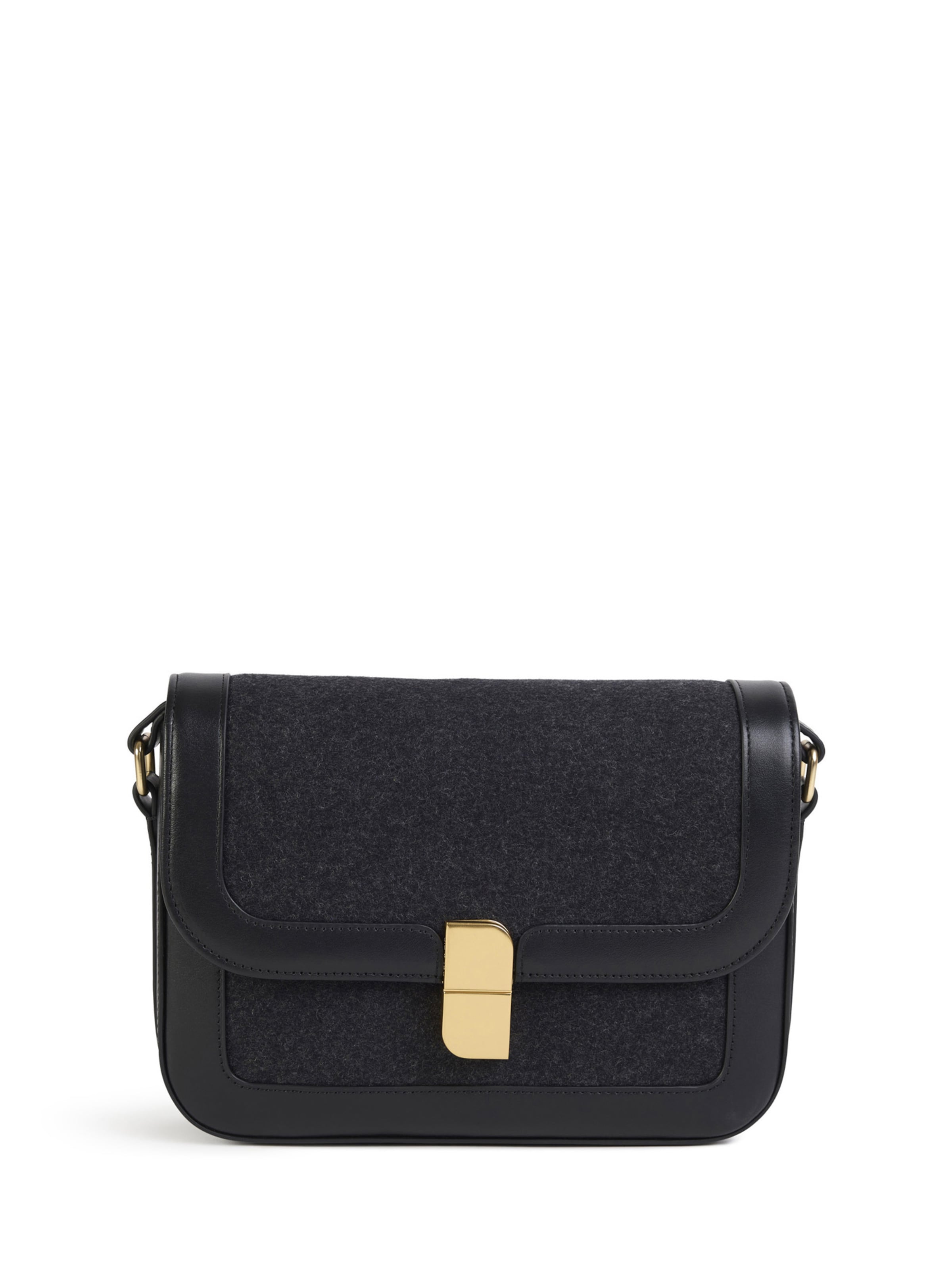 Nat&Nin Taška přes rameno ' ALICE ' – černá: přední strana