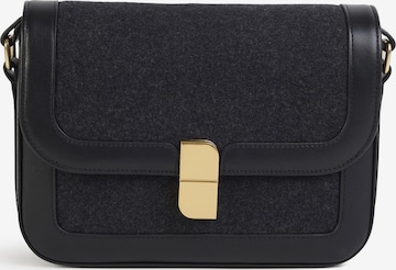 juoda Nat&Nin Rankinė su ilgu dirželiu ' ALICE ': priekis