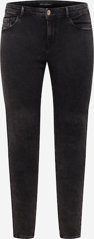 ONLY Carmakoma Skinny Jeans 'THUNDER' in Grau: predná strana