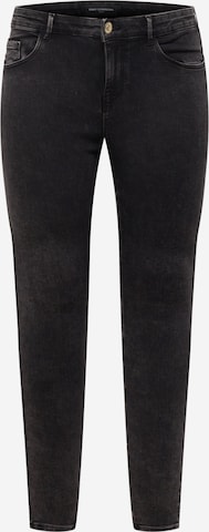ONLY Carmakoma Skinny Jeans 'THUNDER' in Grey: front