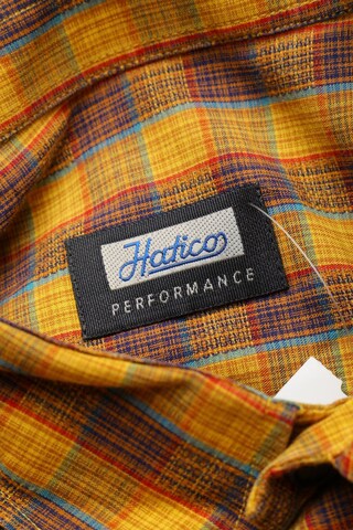 Hatico Button Up Shirt in XL in Yellow