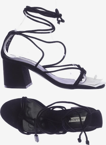 Pull&Bear Sandals & High-Heeled Sandals in 36 in Black: front