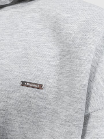 Smilodox Sweatshirt in Grijs