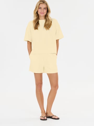 Athlecia Λειτουργικό μπλουζάκι 'Crecy' σε κίτρινο