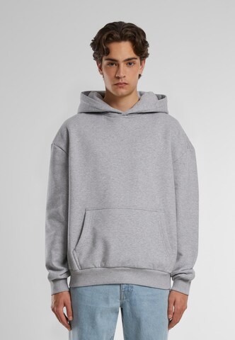 Felpa di Urban Classics in grigio: frontale