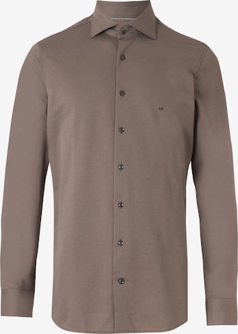 Slim fit Cămașă de la Michael Kors pe gri: față