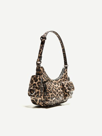 Bershka Shoulder bag in Brown