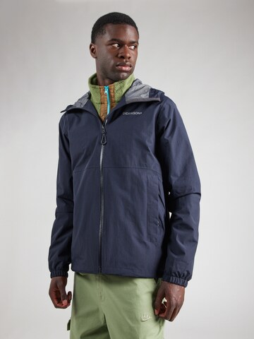 Veste outdoor 'DARIO' Didriksons en bleu : devant
