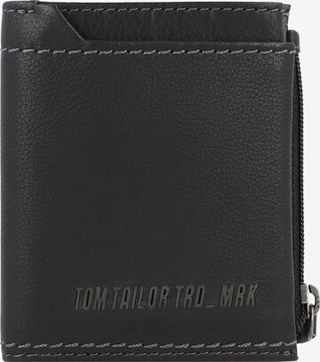 TOM TAILOR Wallet 'Diego' in Black: front