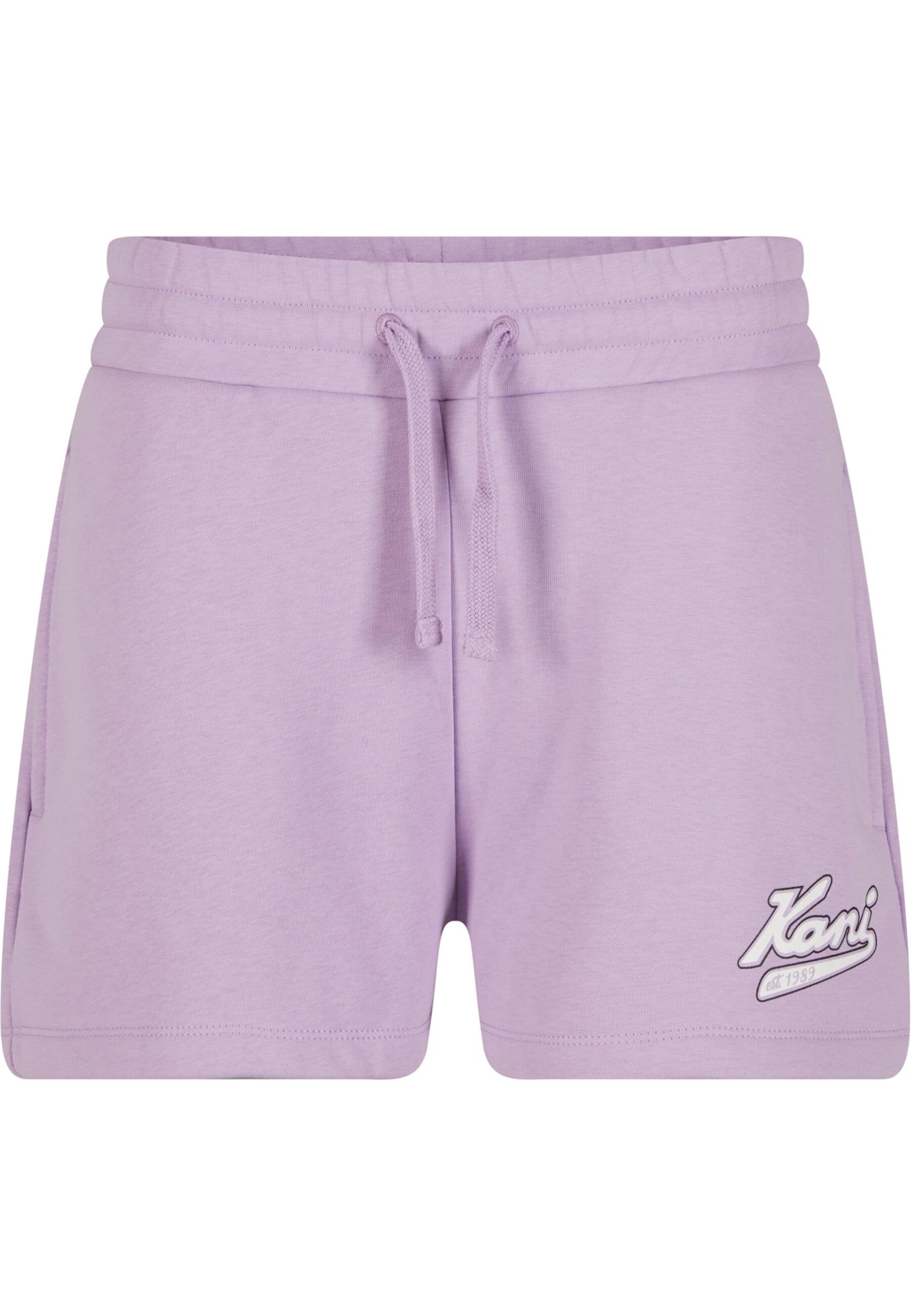 Karl Kani Regular Trousers in Purple: front