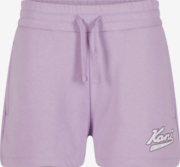 Karl Kani Regular Housut värissä lila: etupuoli