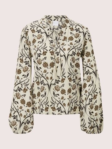 MADELEINE Blouse in Groen: voorkant