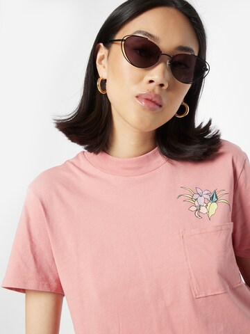 Volcom T-shirt i rosa