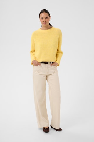 Kaffe - Jersey 'KACiona' en amarillo