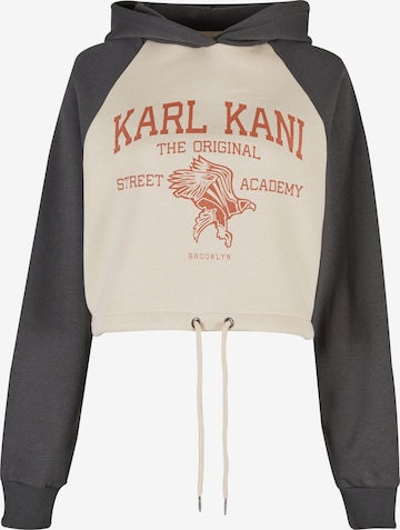 Karl KaniSweater majica 'Street Academy' - bež boja: prednji dio