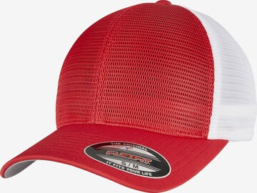 Casquette Flexfit en rouge : devant