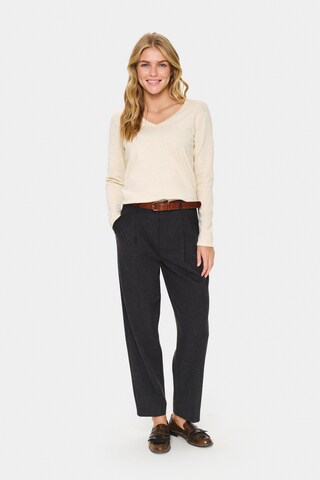 SAINT TROPEZ Sweater in Beige