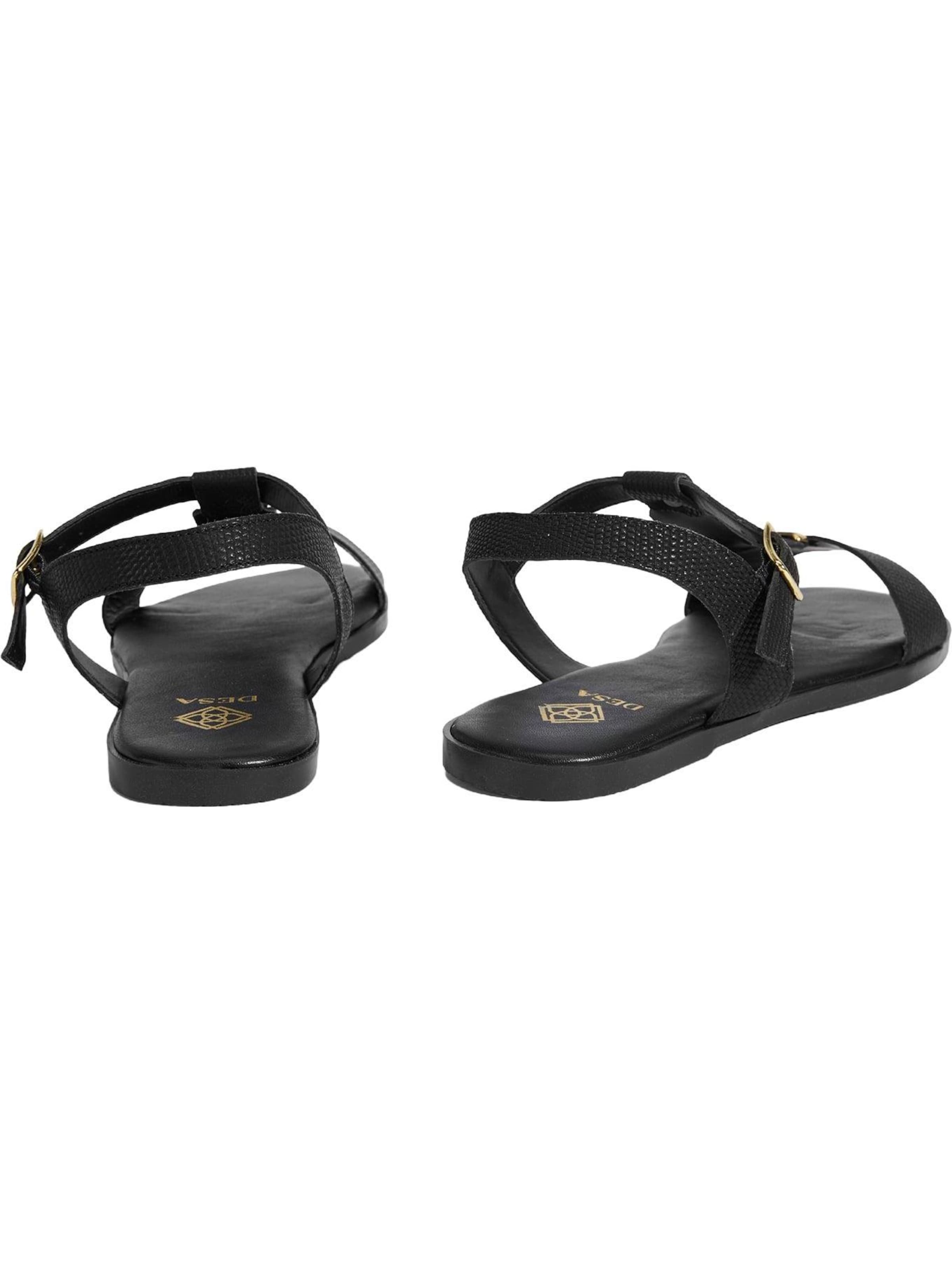 Desa Sandal 'Sandalen' in Black