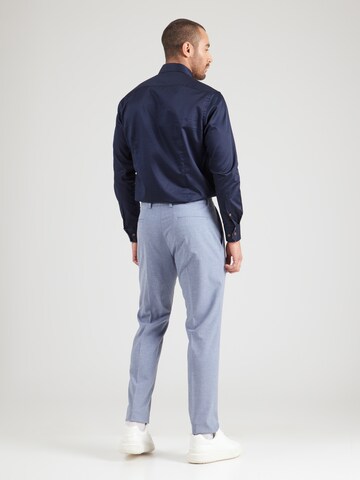 s.Oliver BLACK LABEL Slimfit Pantalon in Blauw
