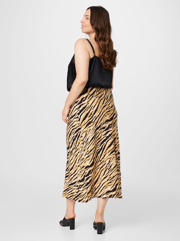 River Island Plus Skirt in Brown