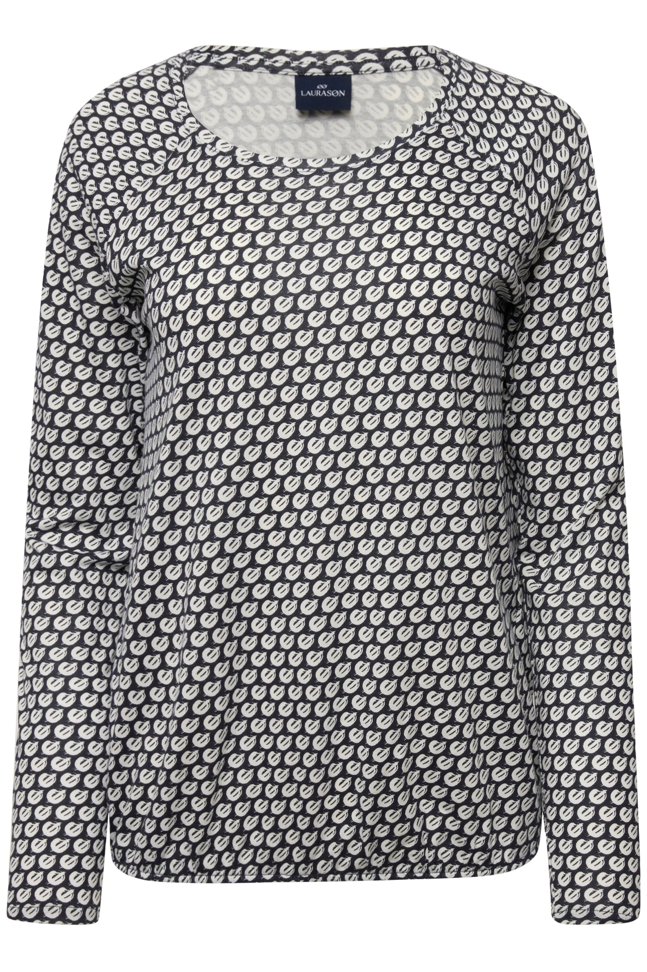 LAURASØN Shirt in Blue: front