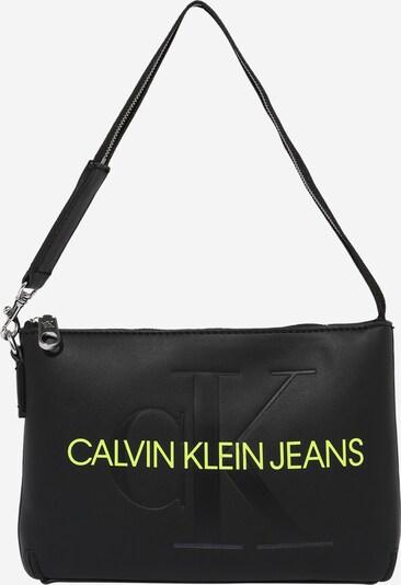 Calvin Klein Jeans Torba za na rame u kivi zelena / crna, Pregled proizvoda