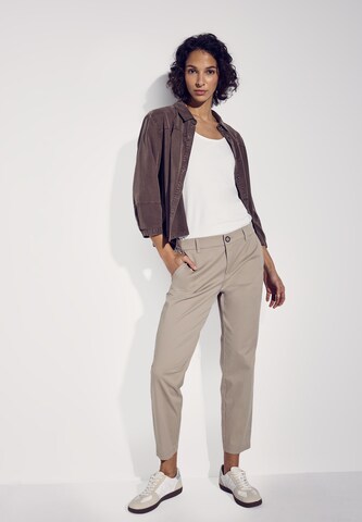 STREET ONE Regular Chino Pants in Beige