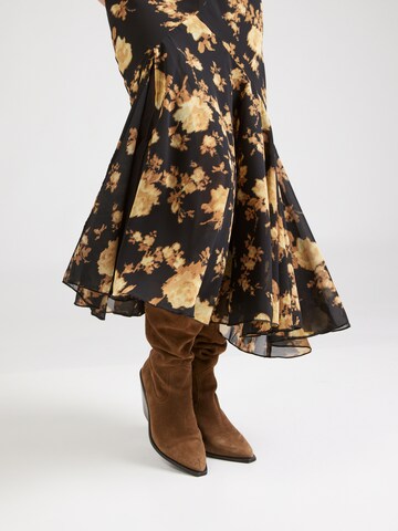 Robe TOPSHOP en marron