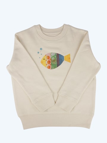 MelaDi Mikina 'Fisch' – bílá: přední strana