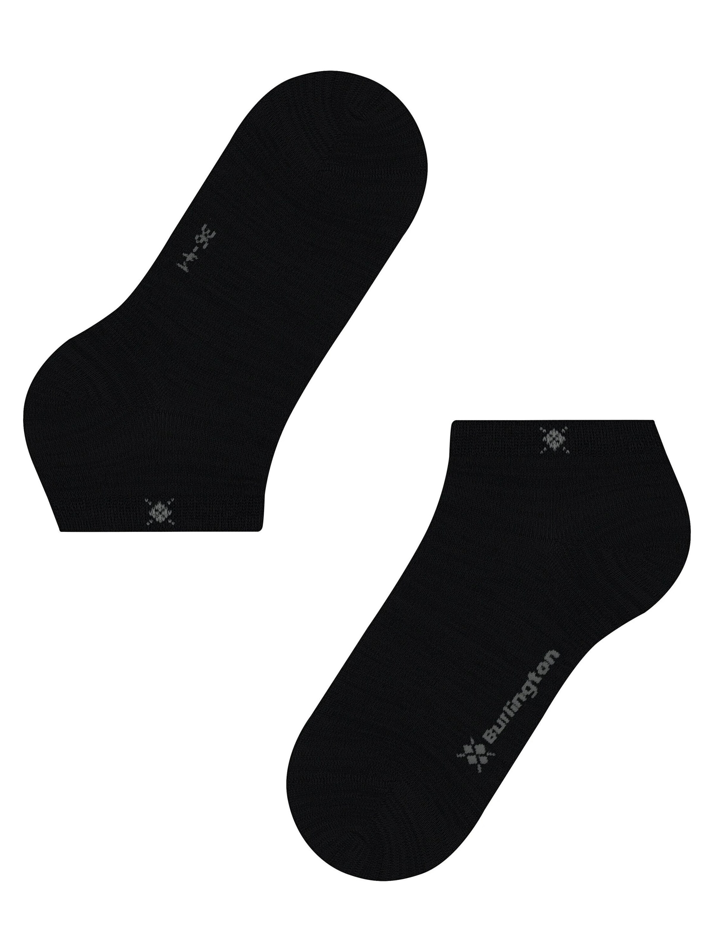 BURLINGTON Ankle Socks 'Soho Vibes' in Black