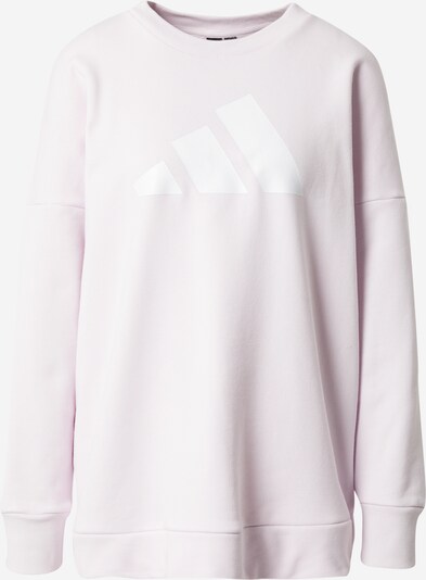 ADIDAS PERFORMANCE Sweat de sport 'Future Icons' en rose pastel / blanc, Vue avec produit
