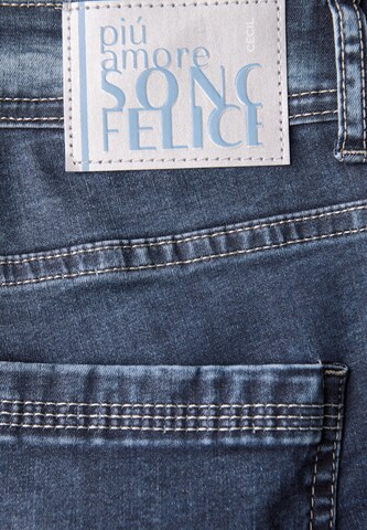 CECIL Wide Leg Jeans in Blau