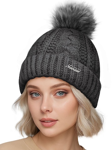 Neverless Beanie '1980' in Grey: front