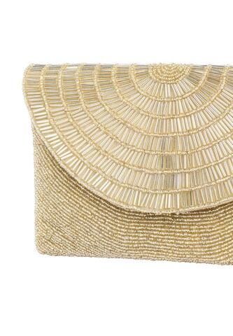 faina Clutch in Gold