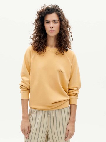 Thinking MU Sweatshirt in Yellow: front