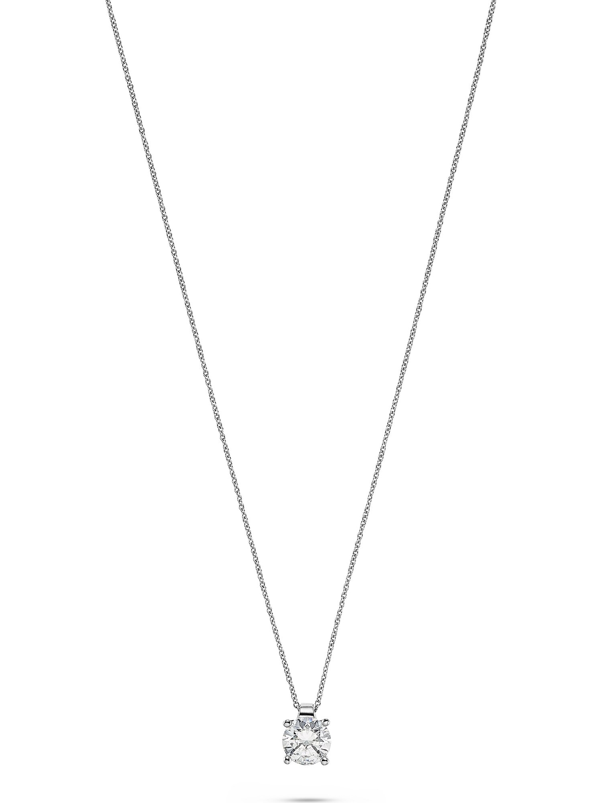 CHRIST Necklace in White: front