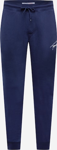 Tommy Jeans Tapered Hose in Blau: predná strana