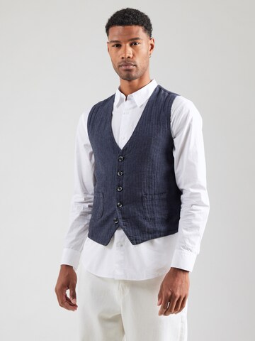Gilet da completo di Lindbergh in blu: frontale