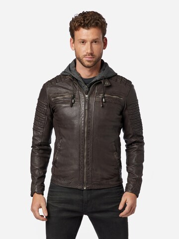 RICANO Tussenjas '12815' in Bruin: voorkant