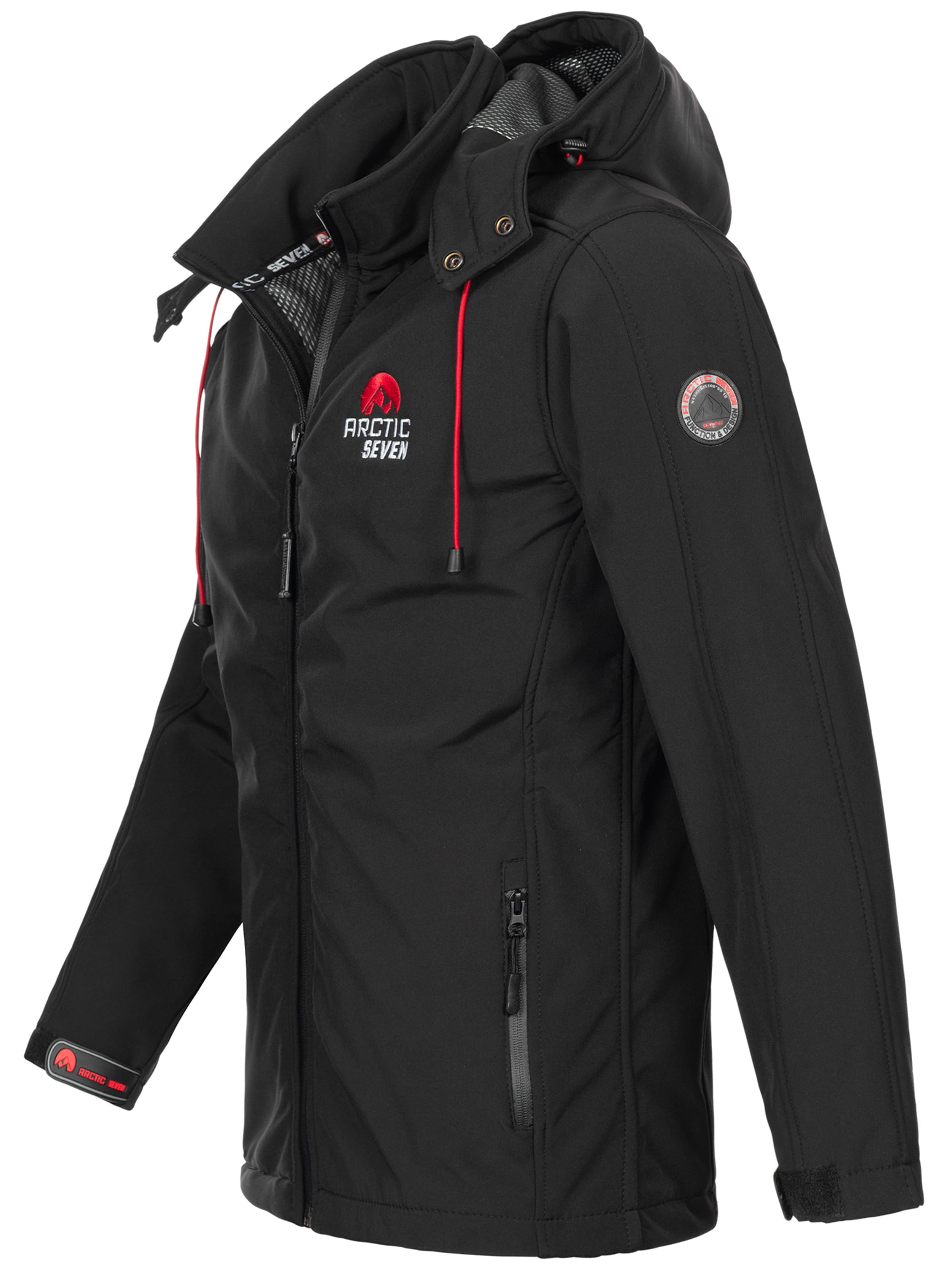 Arctic Seven Functionele jas in Zwart