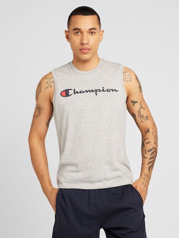 pilka Champion Authentic Athletic Apparel Marškinėliai: priekis