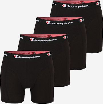 Champion Authentic Athletic Apparel Boxershorts in Schwarz: predná strana