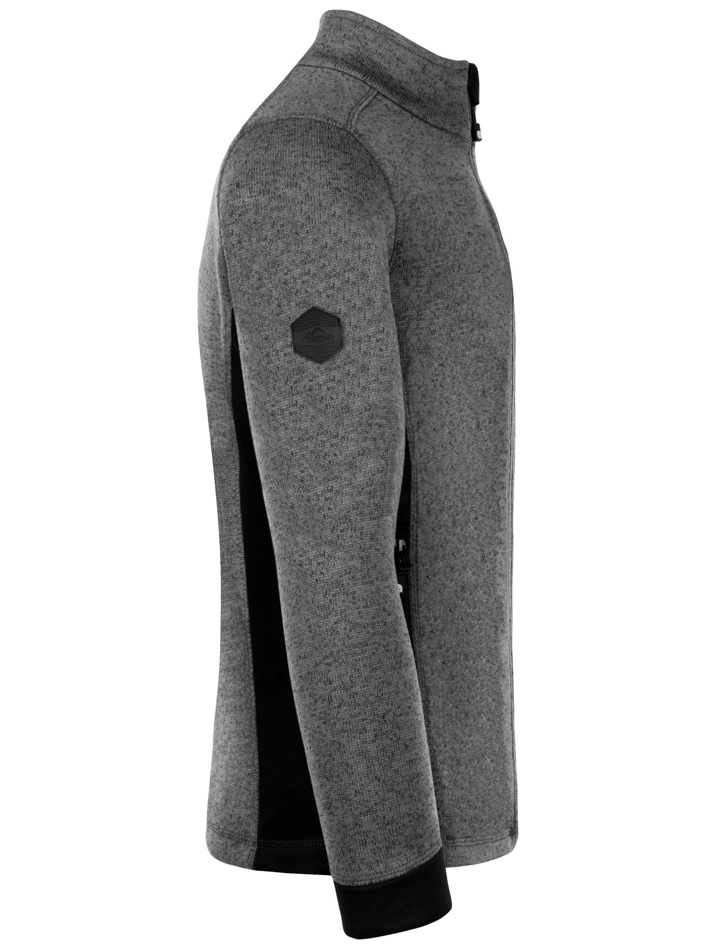 normani Fleece Jacket 'Wapusk' in Grey