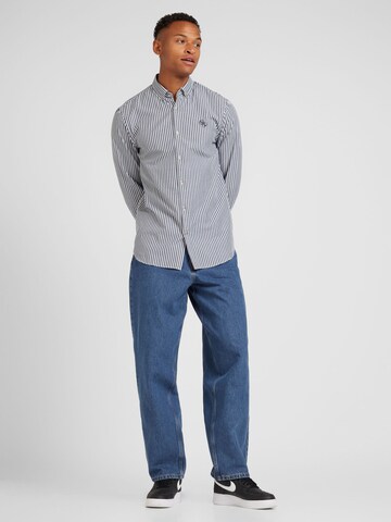GUESS Regular Fit Hemd in Blau