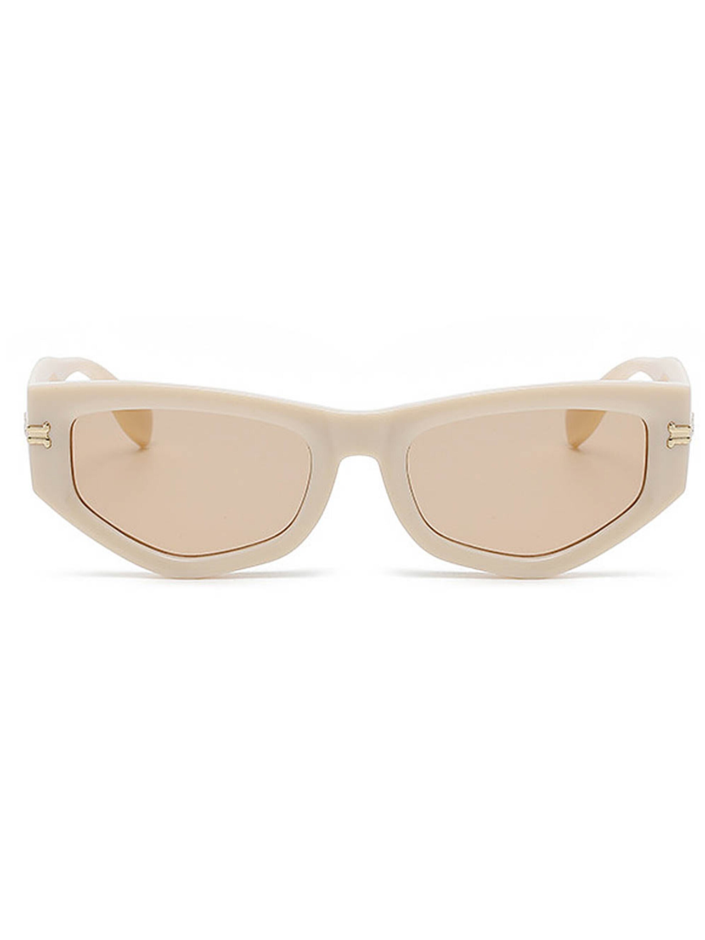 VEYREY Sunglasses 'Cat-eye Sonnenbrillen Bugdurash' in Brown: front